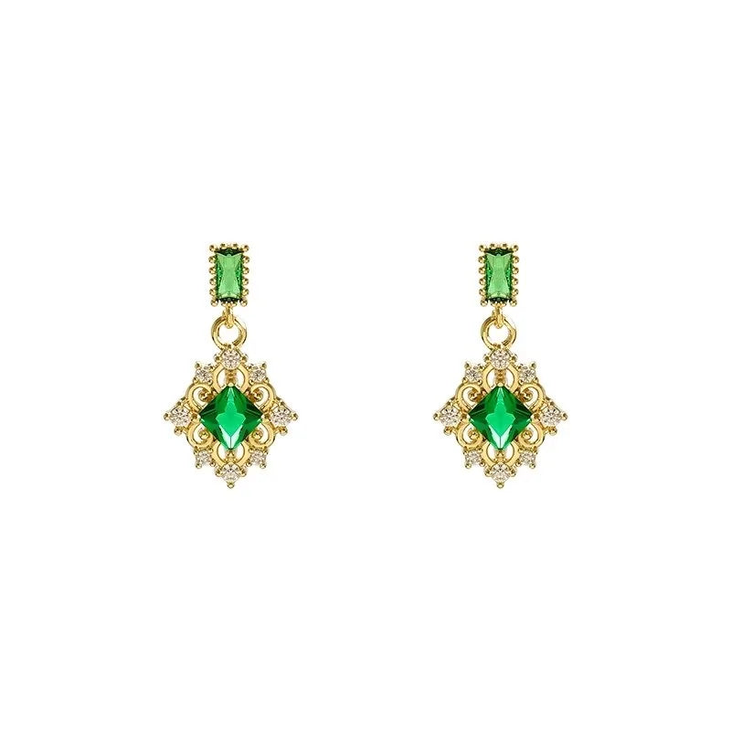 Forbidden Emerald Earrings